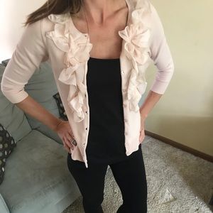 Light pink ruffled camisole